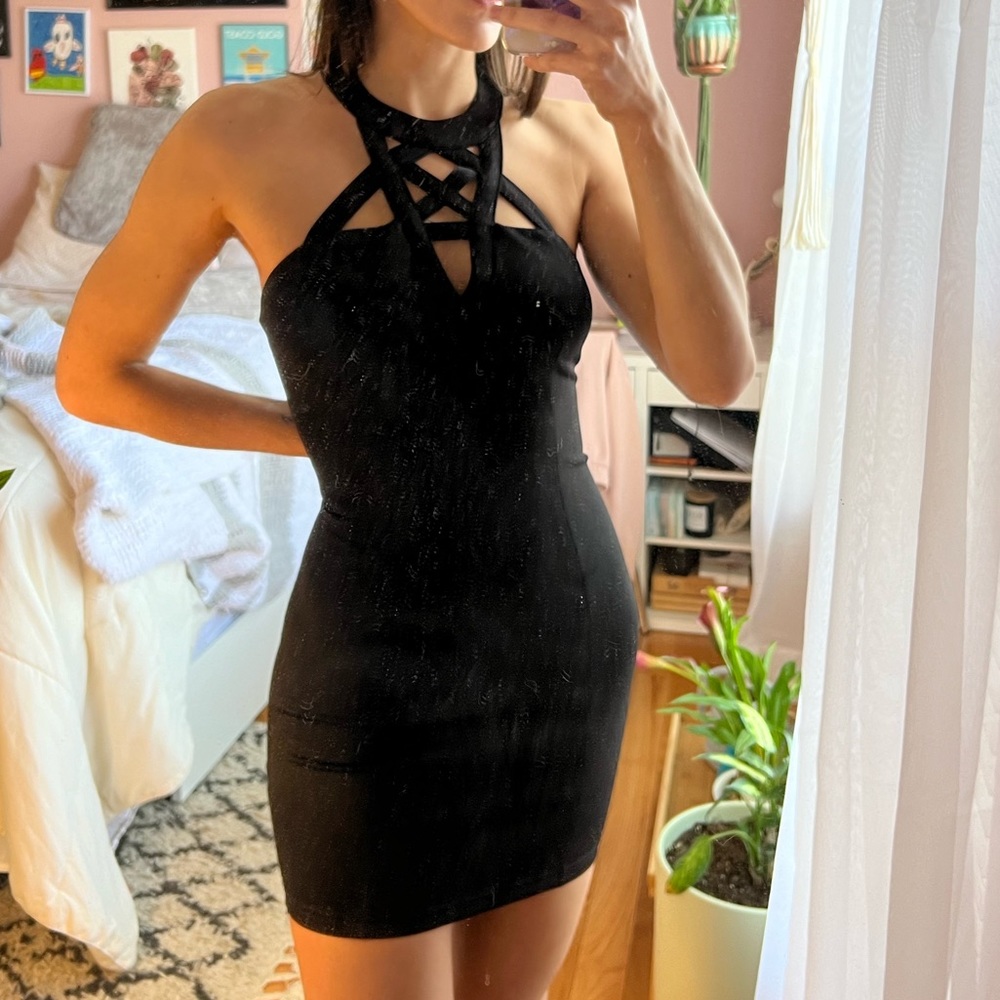 Black Mini Dress
